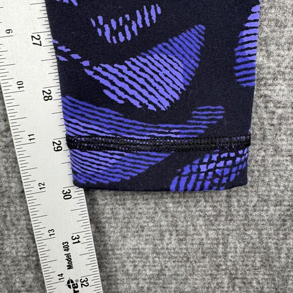Lululemon Wunder Under III Pant Women's 4 Warp Super Purple Black Leggings - Picture 4 of 7